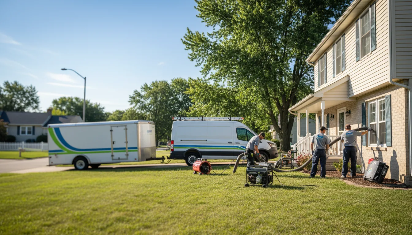 Flooded Basement Restoration And Cleanup With Repair in Colon, NE near me